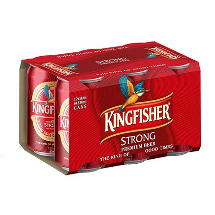 Kingfisher Strong 6pk 300ml Cans Kingfisher Strong