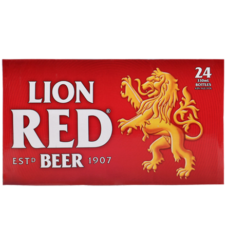 LION RED 24PK BTLS LION RED 24 PK BTL