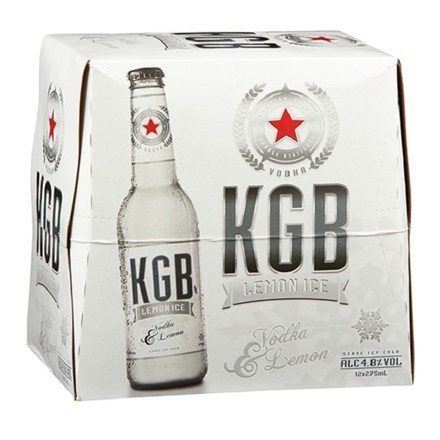 KGB 4.8% 12PK btls KGB 4.8% 12PK bottles